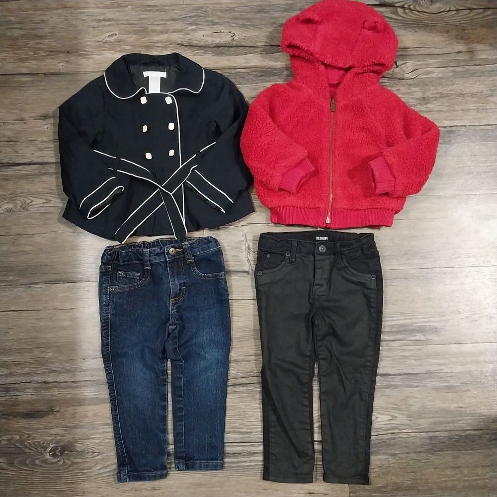 Baby Girl 24 Months Clothes Fall/Winter Capsule Wardrobe Bundle Girl 2T Lot